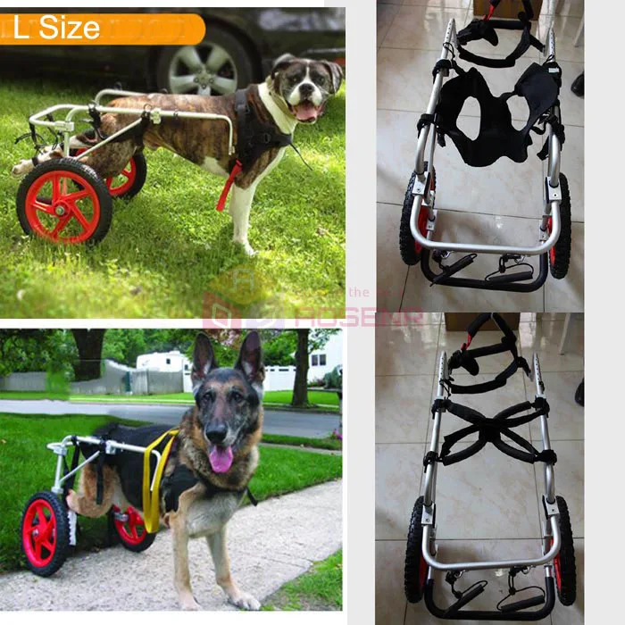 Общий парализный скутер для собаки/инвалидов кошка собака инвалидная коляска для инвалидов собачка корзина для щенка кошка - Цвет: L size 60 to 100lbs