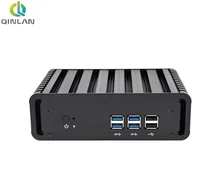 QINLAN i7 Serial Fanless Mini PC with Intel Core i7 4500U,DDR3 RAM 2GB/4GB/8GB,Max m-SATA 256GB SSD,SATA 1TB HDD Free HDMI