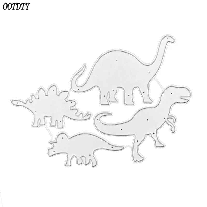 

Dinosaur Metal Cutting Dies Stencil DIY Scrapbooking Album Stamp Paper Card Embossing Crafts Decor