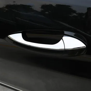 

FUNDUOO For Mercedes Benz B C E GLK ML CLA Class W246 W166 W117 X204 W204 W212 Stainless Steel Car Door Handle Cover Trim