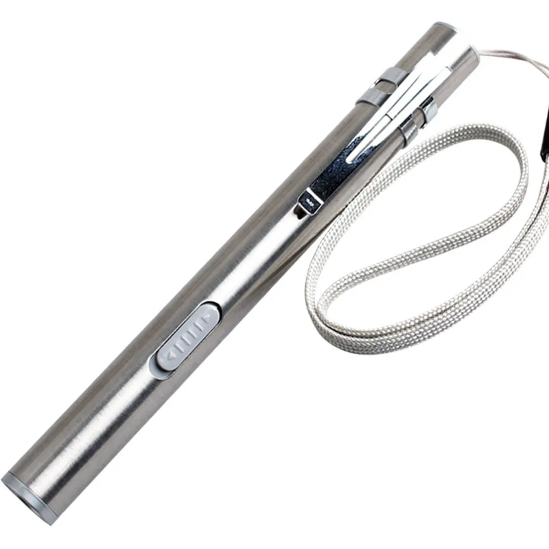 

Mini Medical Flashlight Portable Lamp USB Charging with Battery Waterproof LED Light for Working Emergency Torch
