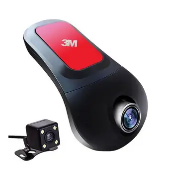 Лучшие Hd Объектив WI-FI Новатэк 96658 Автомобильный видеорегистратор регистраторы HD1080P автомобиля Камера рекордер обнаружения движения видеор...