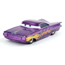 Voiture jouet Disney Pixar Cars 2 et 3 violet en métal moulé sous pression 1:55, en vrac, neuf, en Stock, livraison gratuite