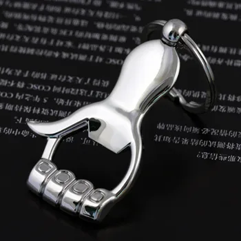 

Wholesale 10pcs/lot Thumb beer bottle opener keyrings key ring chain men women keychains