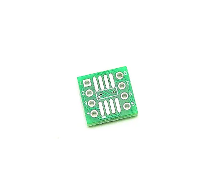 

10PCS TSSOP8 SSOP8 SOP8 to DIP8 Transfer Board DIP Pin Board Pitch Adapter NEW