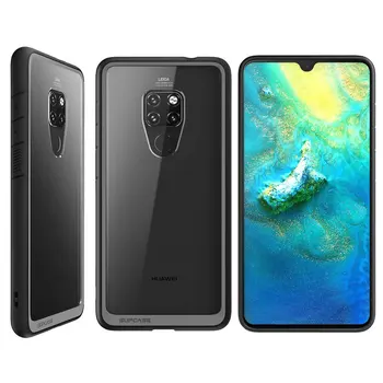 

For Huawei Mate 20 Case (HMA-L29) 6.53 inch SUPCASE UB Style Anti-knock Premium Hybrid Protective TPU Bumper PC Clear Back Cover