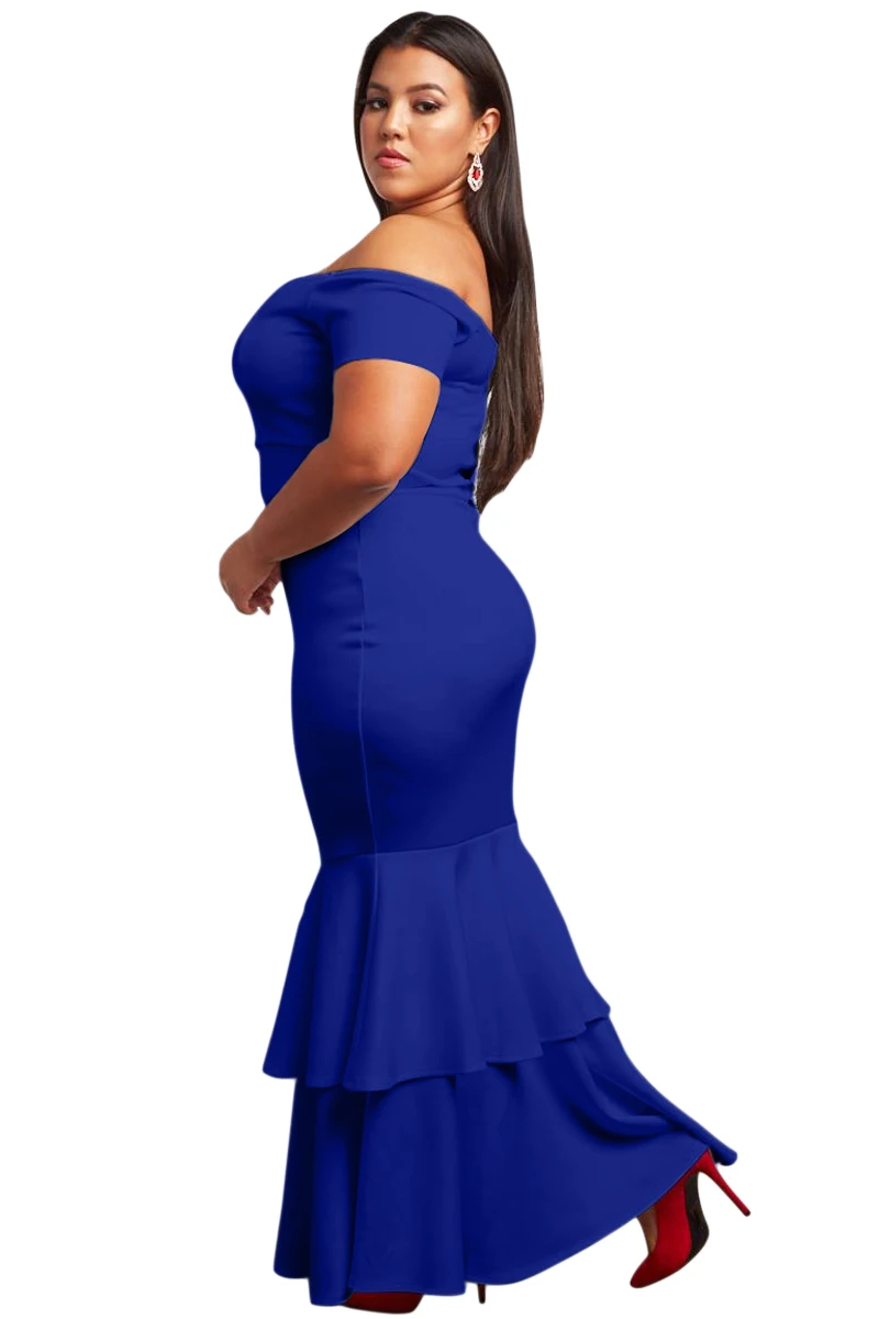 Blue-My-Everything-Plus-Size-Mermaid-Dress-LC610947-5-3