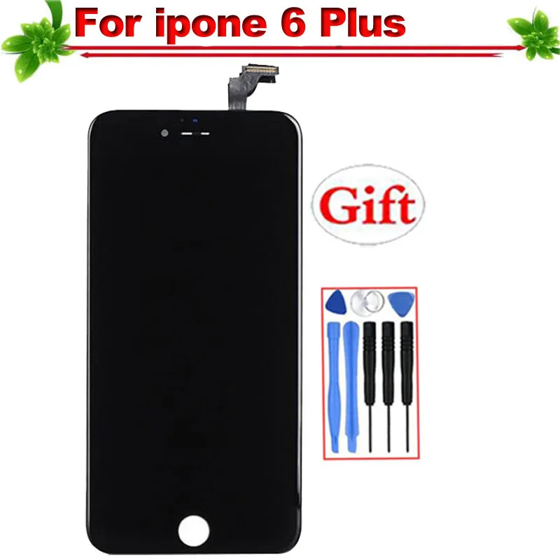 

5.5" for iPhone 6 Plus LCD Display Touch Screen Digitizer Assembly Replacement Lcd Screen for iPhone 6 Plus Display A Quality