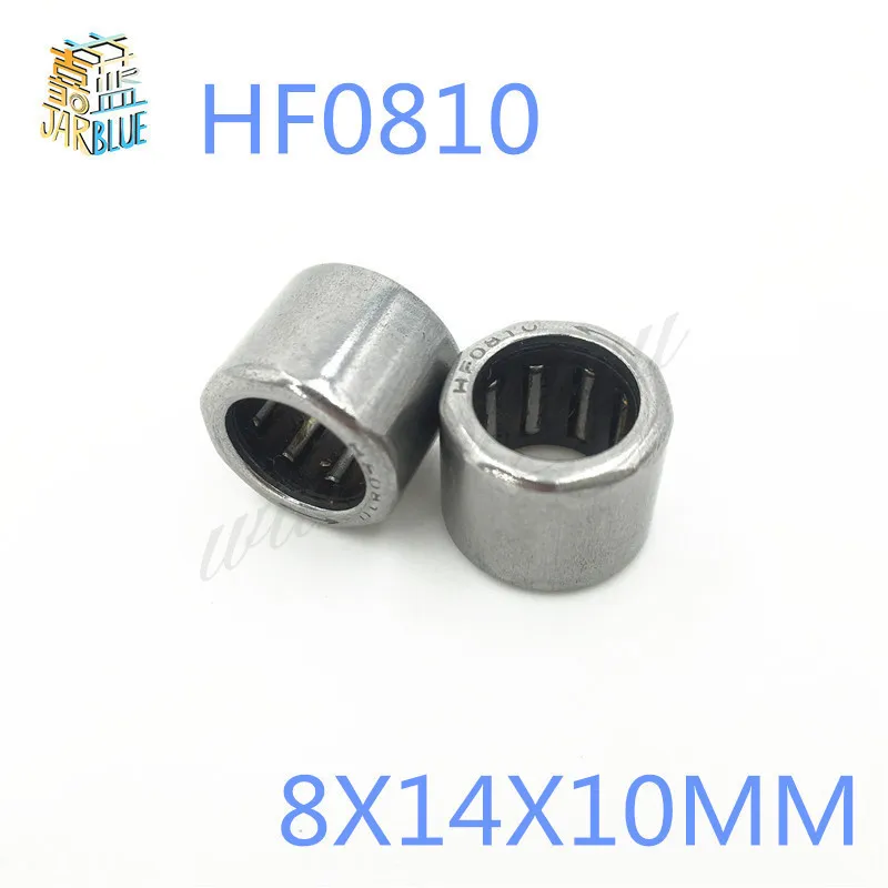 Бесплатная доставка HF081410 HF0810 8x14x10 мм односторонний игольчатый роликоподшипник