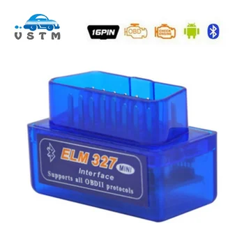 

ELM327 Mini ELM 327 V2.1 OBD2 Bluetooth OBD2 Auto Scanner OBDII 2 Car ELM 327 Tester for Android Windows Symbian Bluetooth