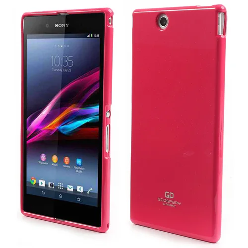 Чехол Goospery для sony Xperia Z Ultra C6806 XL39h с блестящей пудрой, мягкий гелевый Чехол из ТПУ для sony XL39h C6802 C6833