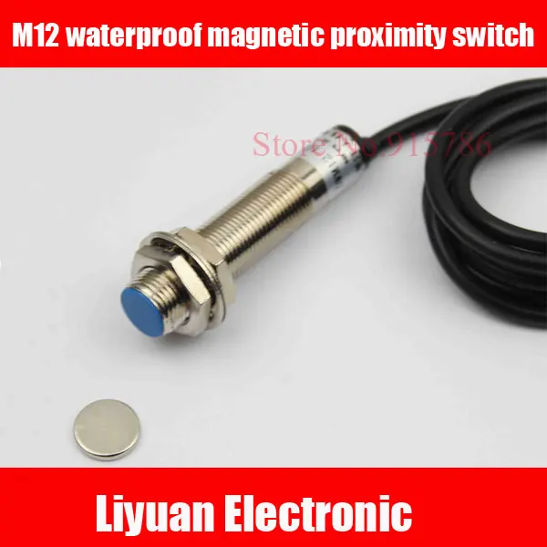 M12 waterproof proximity switch / 90C high temperature 10mm