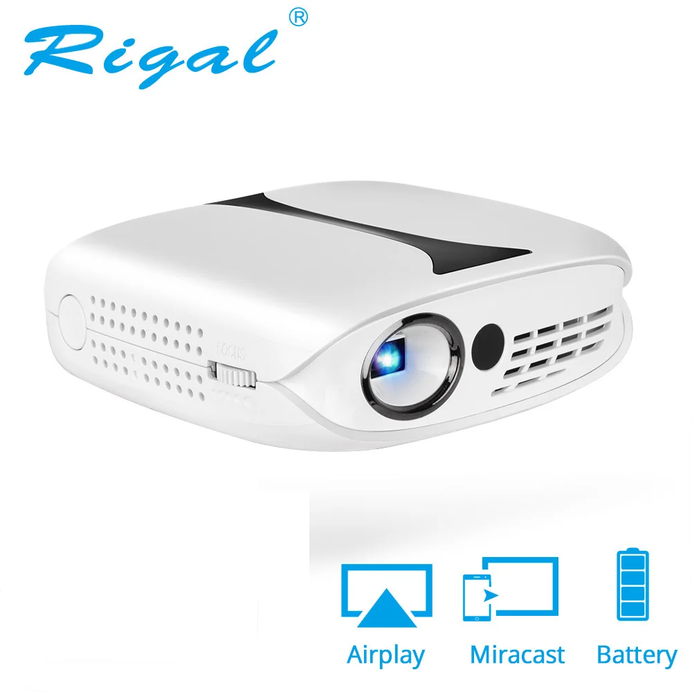 

Mini Projector 4K DLP Portable LED 3D Projector High Definition RD606 Proyector Full HD Beamer Support WiFi Android 7.1
