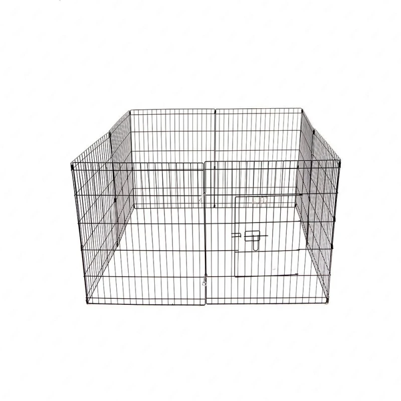 36-Tall-Wire-Fence-Pet-Dog-Cat-Folding-Exercise-Yard-8-Panel-Metal-Play-Pen-Black_6_800x800