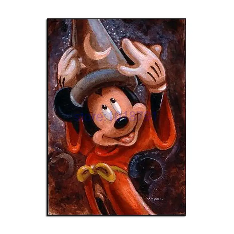 

Diy Diamond painting animal diamond cross stitch crystal square diamond sets unfinish decorative Diamond embroidery Fine Mickey