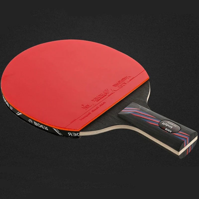 Tischtennis пара резиновых ракеток для настольного тенниса из углеродного волокна