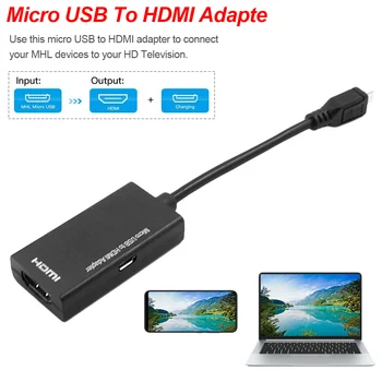 

USB C to HDMI Adapter 4K Type C 3.1 Male to HDMI Female Cable Adapter Converter for Samsung S9/8 Plus HTC HUAWEI LG G8