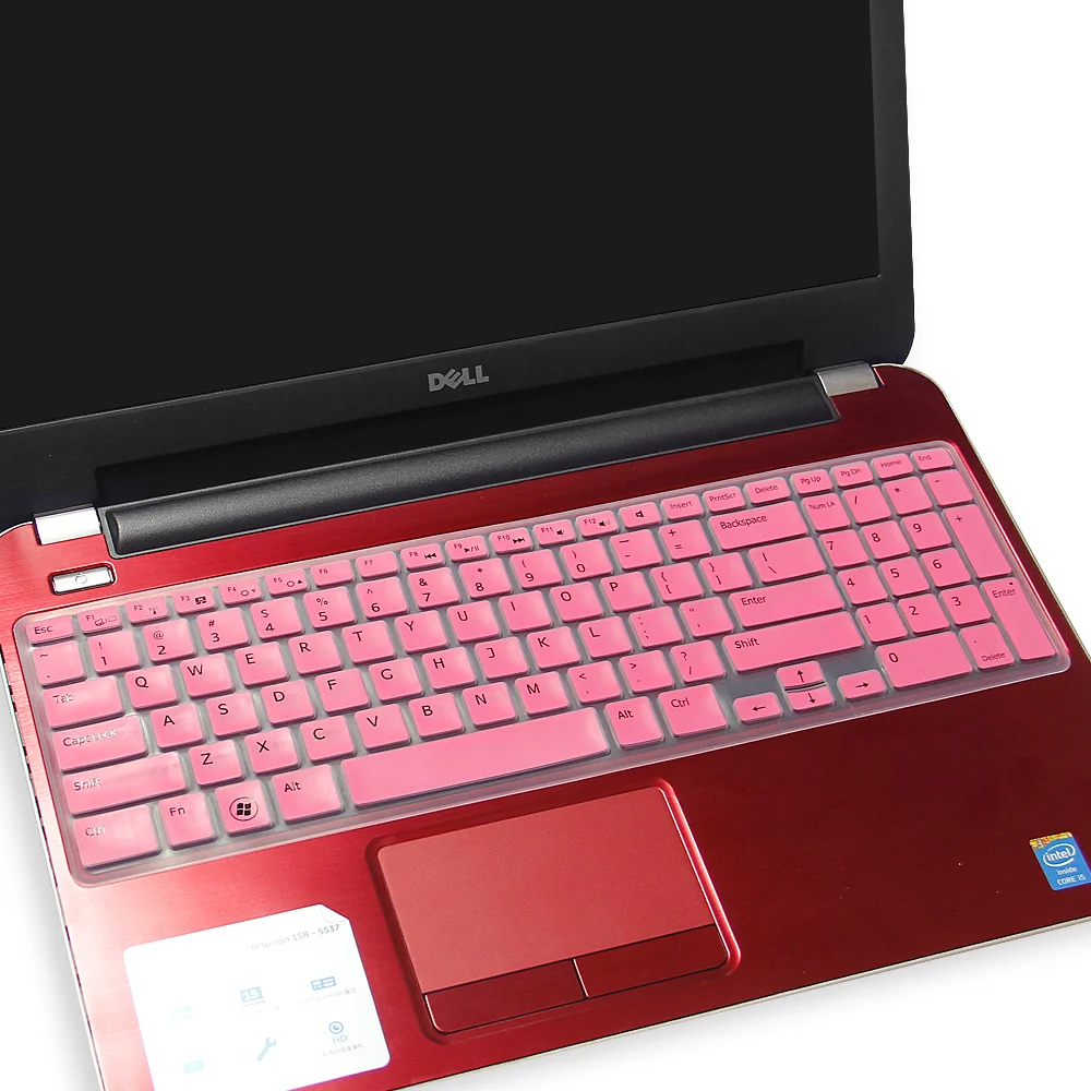 Силиконовый защитный чехол для клавиатуры Dell Inspiron 15 15R N5110 M511R M5110 5521 M531R 5537 3537 3521 15VD
