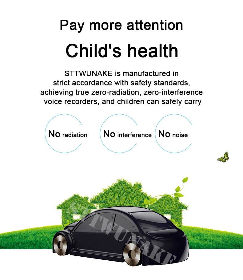 STTWUNAKE Audio Voice Recorder professional