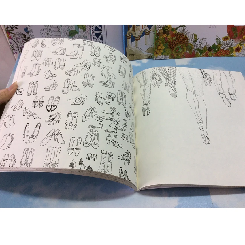 96 Pages Hers Girlhood Same album Coloring Books For adults Children Secret Garden Kill Time Painting Books 96 Pages Hers Girlhood Same album Coloring Books For adults Children Secret Garden Kill Time Painting Books