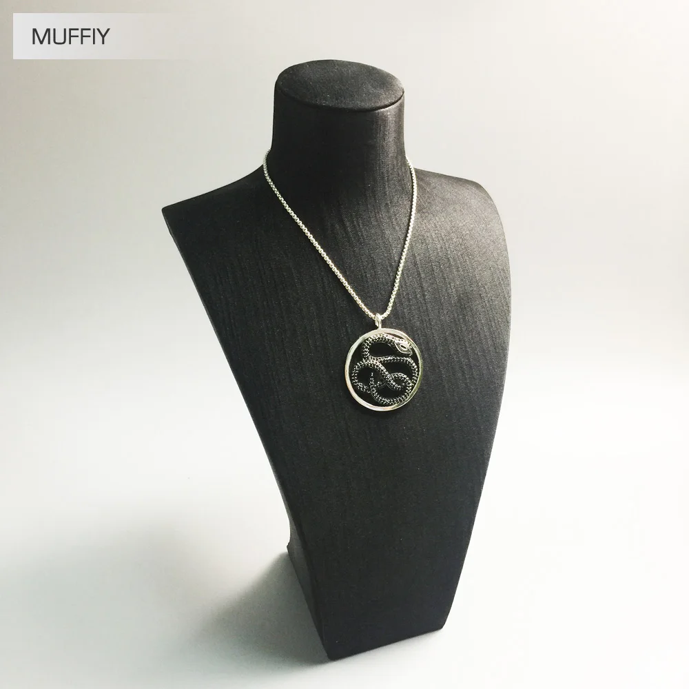 Круглая подвеска в виде змеи, в стиле Томаса, Glam Jewelry, хорошее Ювелирное Украшение для женщин, Ts, подарок из 925 пробы серебра, Супер предложения