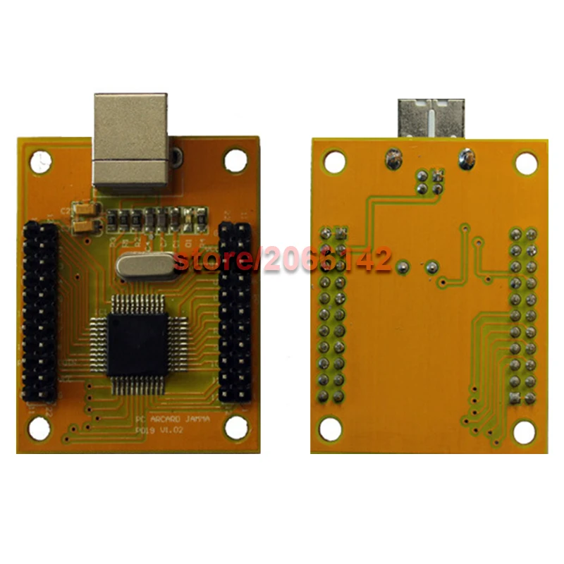 

Arcade mame DIY KIT FOR 2 players PC PS/3 2 IN 1 to arcade joystck interface USB 2 player MAME Interface USB to Jamma Mame