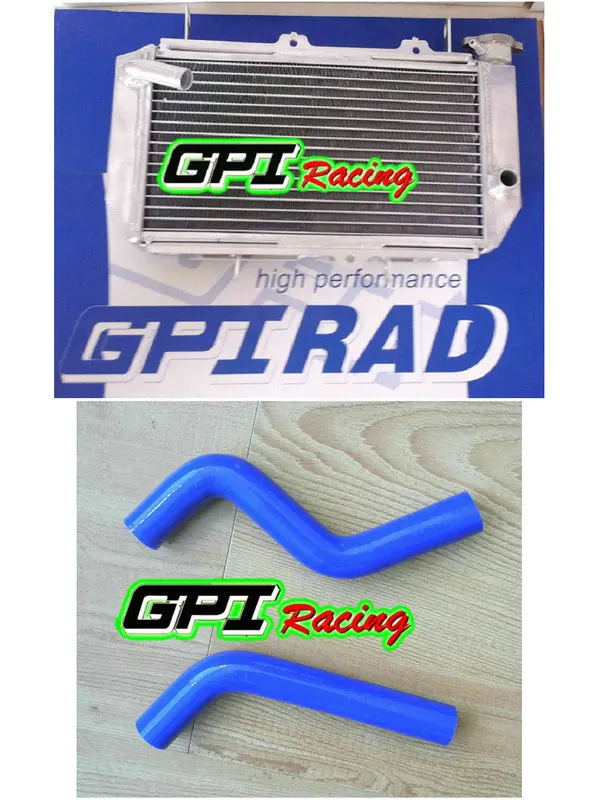 Aluminum radiator + hose FOR Yamaha YFZ450X YFZ450R YFZ 450R 450X 2009