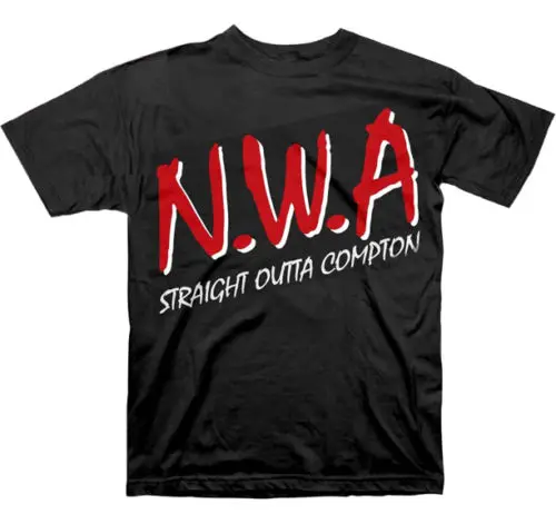 NWA. Футболка Straight Out Compton футболка для мужчин из фильма хип-хоп рэп NWA Ice Cube Dr Dre Eazy E DJ Yella MC Ren Black S-3XL - Цвет: No 8