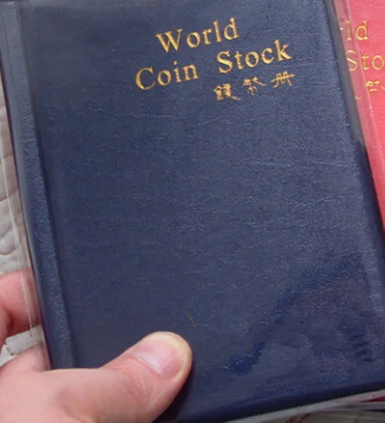 Blue Hot Coin Holders Collection Storage Penny Money Pocket Album Book Collecting - Color: Blue