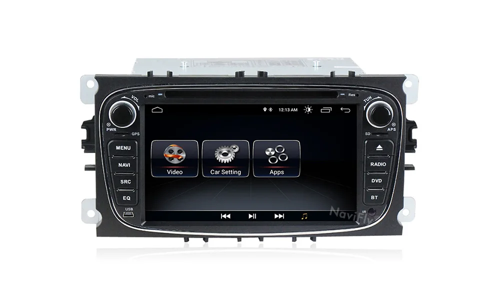 Clearance New Arrival! Android 8.1 system car dvd player for FORD/Focus/S-MAX/Mondeo/C-MAX/Galaxy support gps Navigation wifi bluetooth FM 14