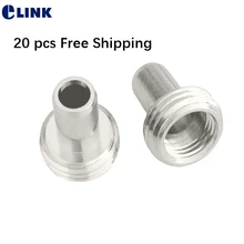 20 шт. металлический аксессуар для VFL(Визуальный дефектоскоп) металлическая часть для волоконно-оптического тестового пера ELINK красный свет часть