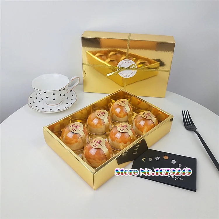 

Golden Silver Candy Packaging Gift Box, Creative Cake Cookie box, Wedding Nougat Packaging Boxes 50pcs/lot