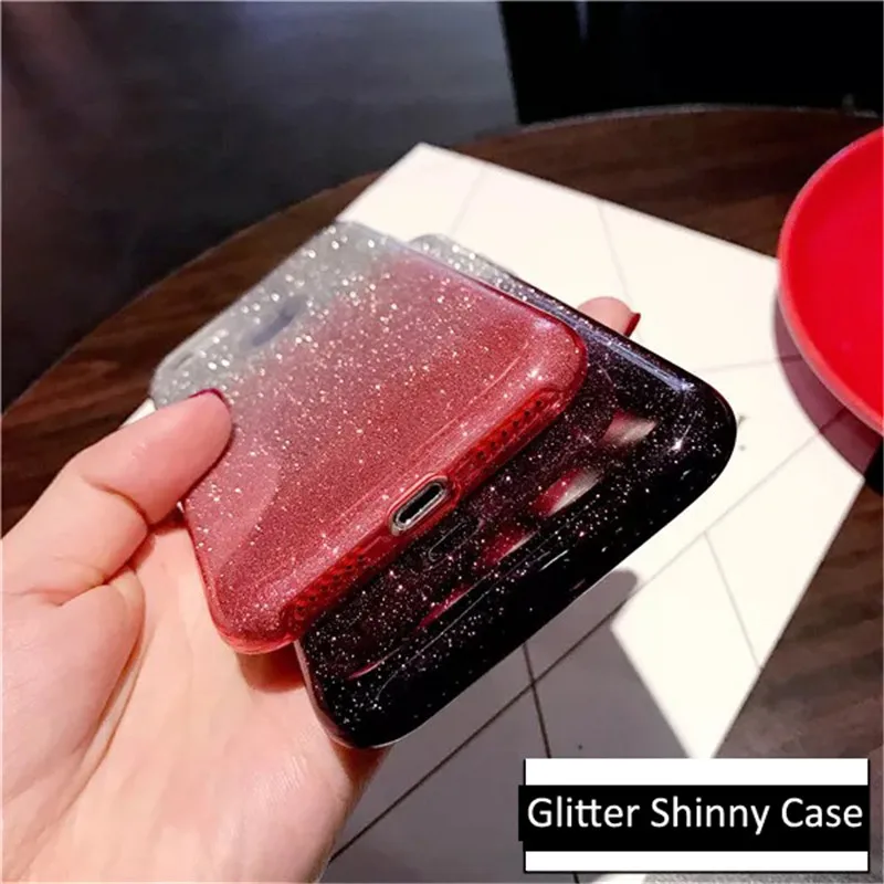 Glitter phone case silicone