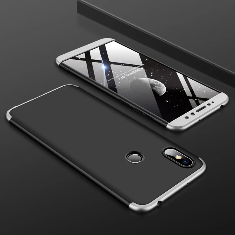Чехол для телефона Xiaomi redmi S2 Y2 чехол 360 полный защитный 3 в 1 матовый Жесткий ПК