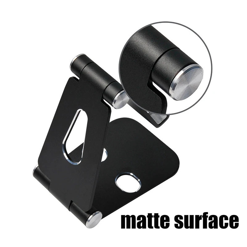 Mobile Phone Holder Stand Tablet Stand Dual Foldable Aluminium Alloy Metal Universal Holder For iPhone Samsung Phone For ipad (11)