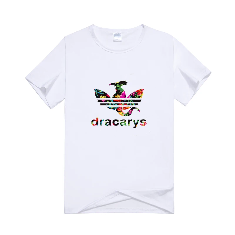 Dracarys Футболка Игра престолов бренд унисекс для взрослых Harajuku Винтажная Camisetas Hombre