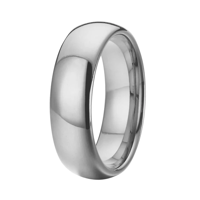 Aliexpress Never Fade Silver Color Men Jewelry Wedding Never Fade Silver Color Men Jewelry Wedding Band Tungsten Carbide Ring Whole Costume Jewellery 6mm