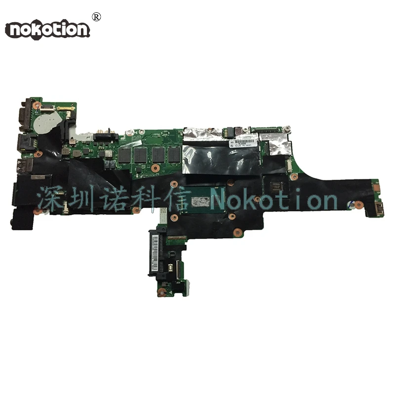 NOKOTION FRU 04X3973 VILT0 NM-A051 для lenovo thinkpad T440S материнская плата ноутбука SR1EA i7-4600U GeForce GT 730M |