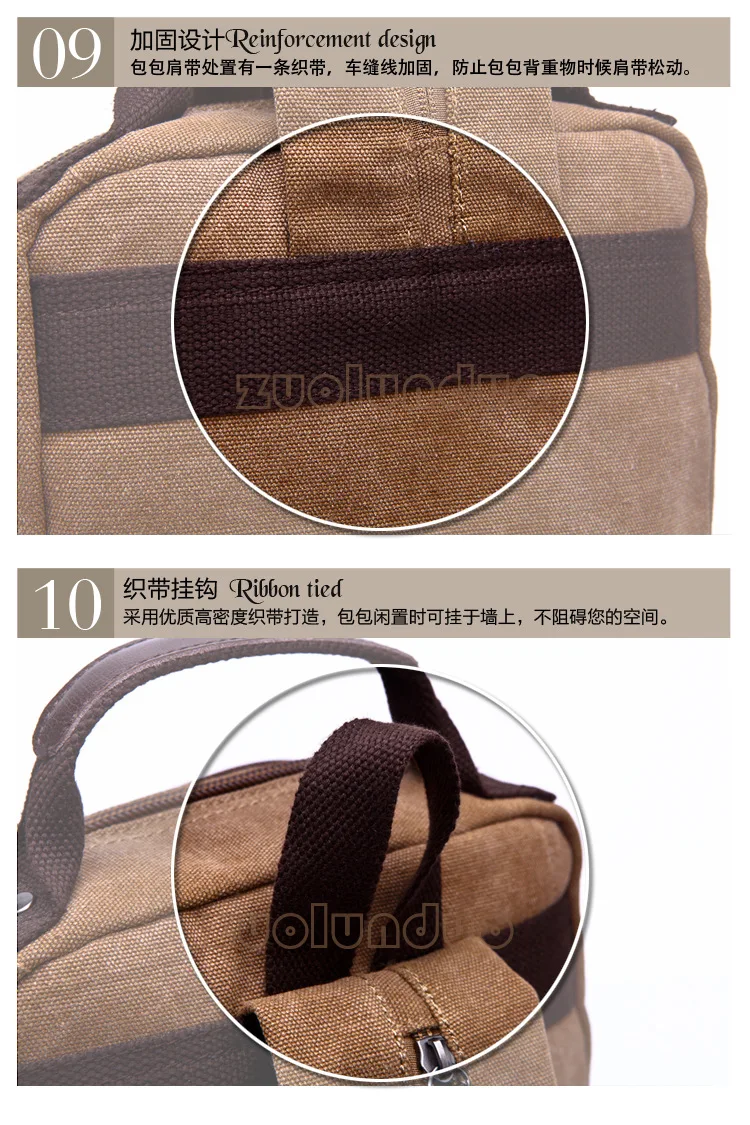 Boshikang рюкзак мужской большой емкости рюкзак винтажный Открытый путешествия холст рюкзак на молнии ремень небольшой рюкзак школьная сумка