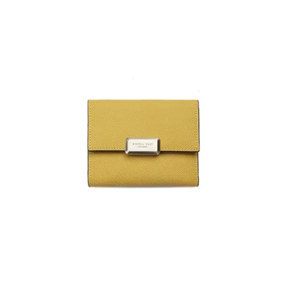 EMMA YAO женский кошелек кожаный женский кошелек модный кошелек для женщин - Цвет: Yellow
