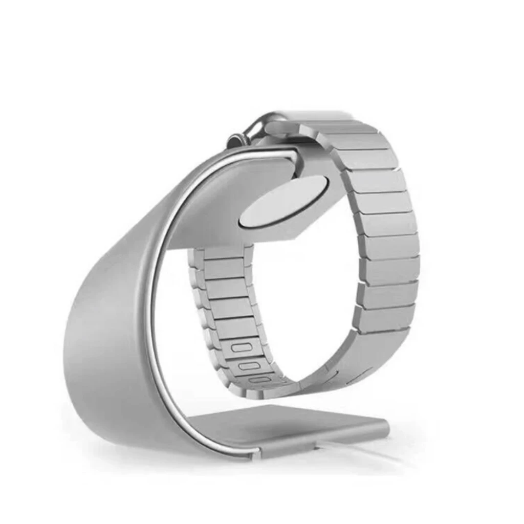  Aluminum Dock Watch Holder Charging Stand for iWatch 3 38 42 MM Not include for iWatch Charger Pad 