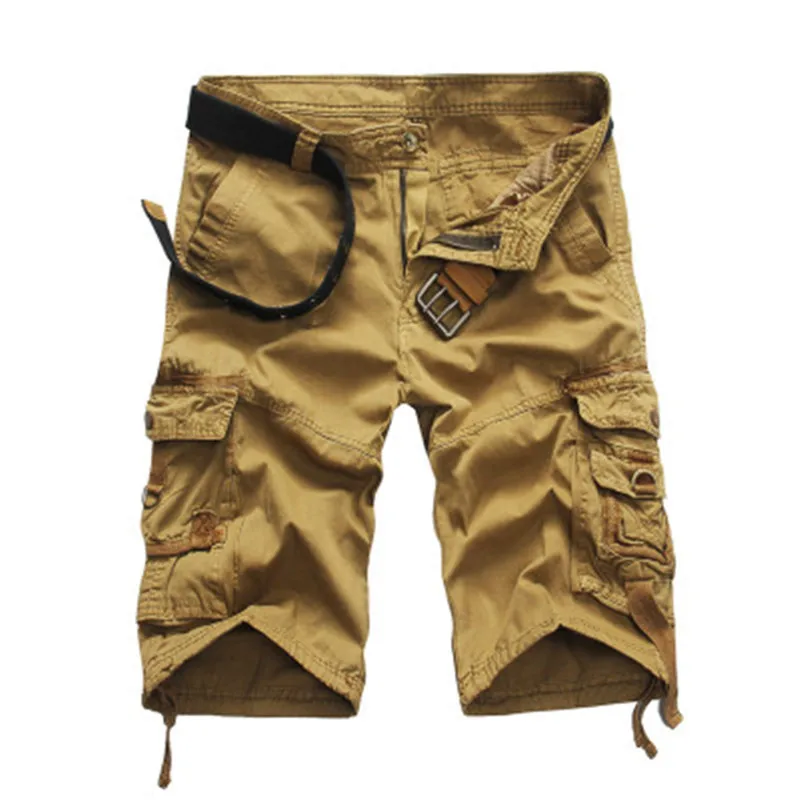 

2018 Men Cargo Shorts Cool Camouflage Summer Hot Sale Cotton Casual Short Pants Brand Clothing Comfortable Camo Men Cargo Shorts
