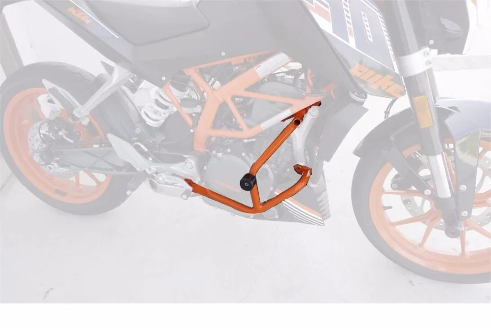 Мотоцикл ремонт бак защита бар ЗАЩИТА Краш Бар рамка для KTM DUKE 390 DUKE390 2013