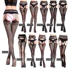 Товары для секса, эротическое женское нижнее белье в сеточку, сексуальные колготки, нижнее белье