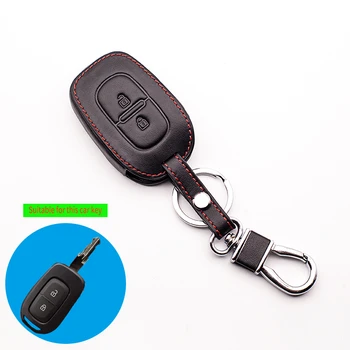

The latest high-quality leather key chain key chain key set for Renault landscape 2 button key car accessories shel starline a91