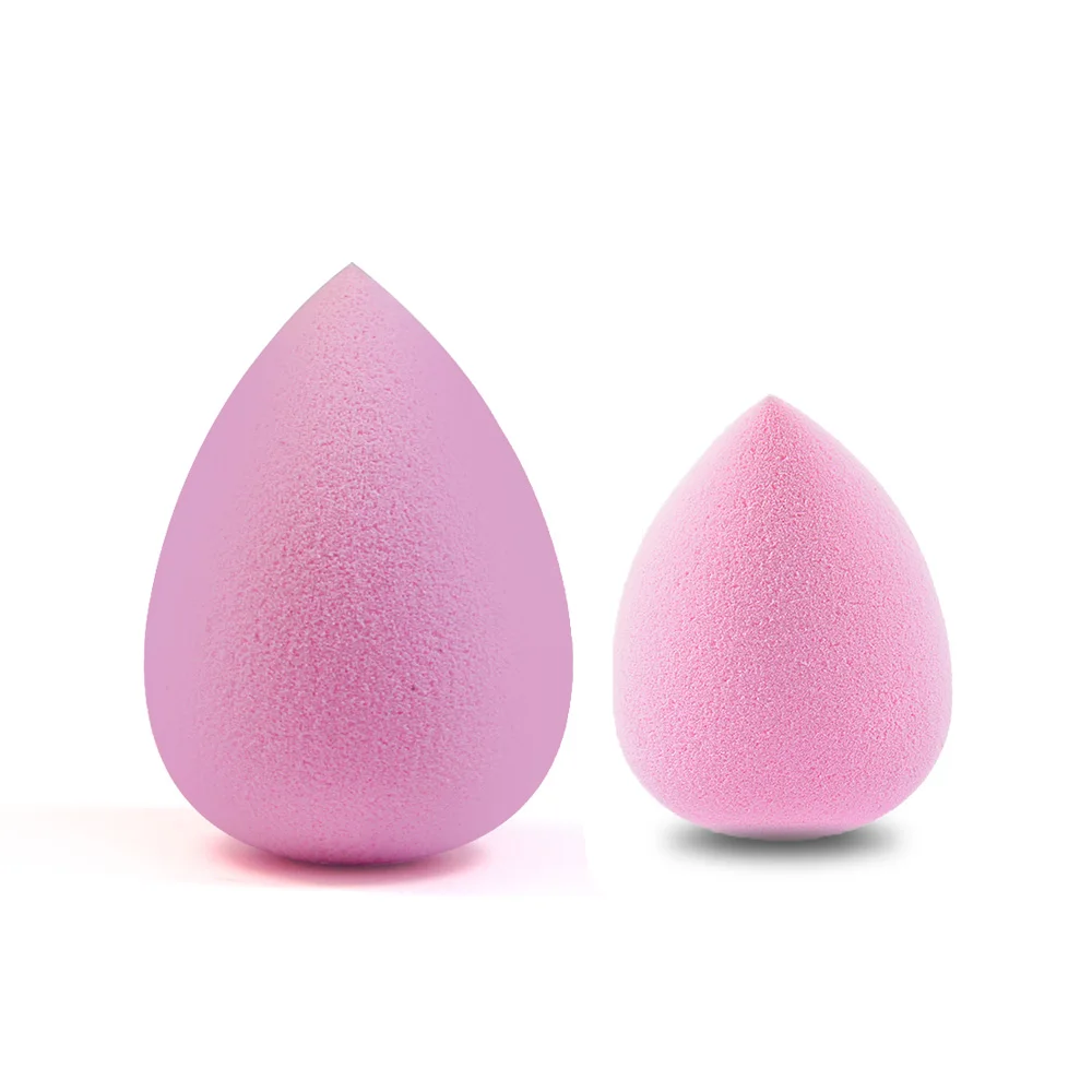 Pooypoot косметический спонж для макияжа, спонж для основы, мягкая форма капли воды, пудра, гладкий спонж для макияжа лица, инструменты для красоты, аксессуары - Цвет: 2pcs pink