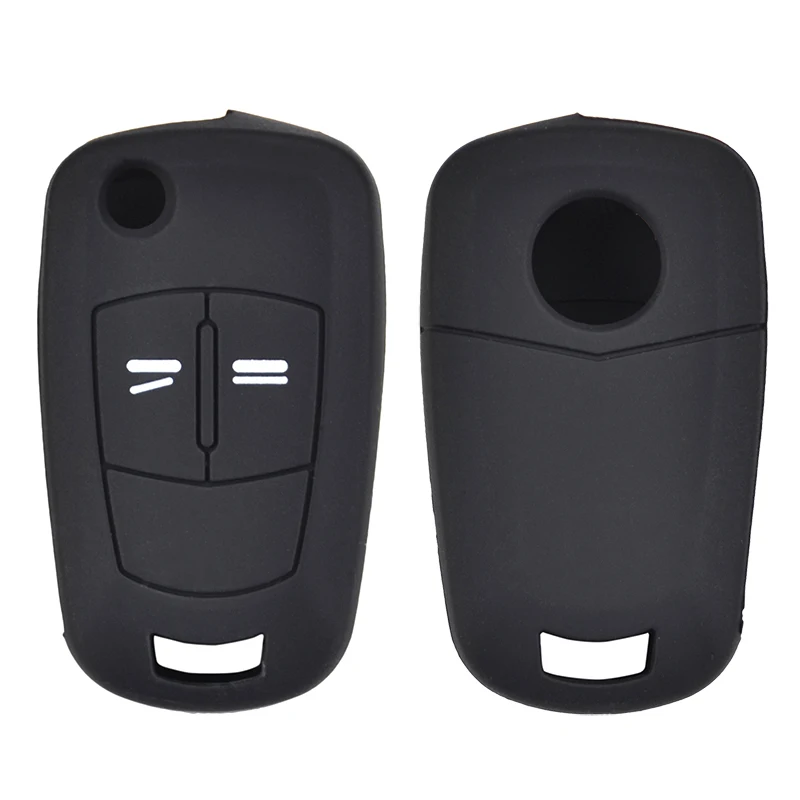 Силиконовый чехол для ключей для Vauxhall/Opel Corsa Astra Vectra Tigra Zafira Signum Combo Meriva Keyless Fob Shell