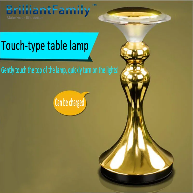 

Touch-Type Switch LED Night Lights Unique Bar Cafe Restaurant Decoration Table Lamp Touch Dimming Charging KTV Nightclub Lamp