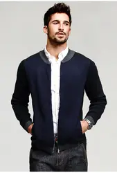 Бесплатная доставка Для мужчин модные кардиган вязание пальто осень свитера 33077