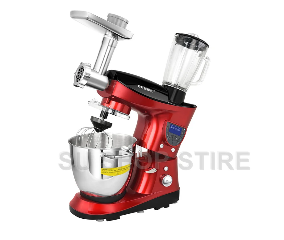 Многофункциональный кухонный миксер CHEFTRONIC 4 в 1 1000 Вт 7 4qt высокоточная термомиска
